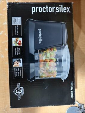 Proctor Silex Mini Food Chopper - Black & Clear